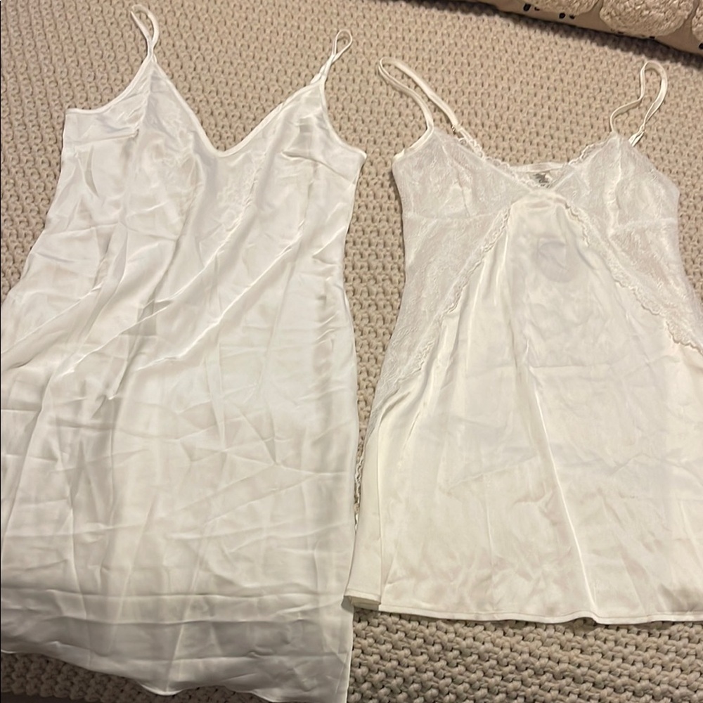 Lulu's White Lace Chemise Intimates Sleepwear